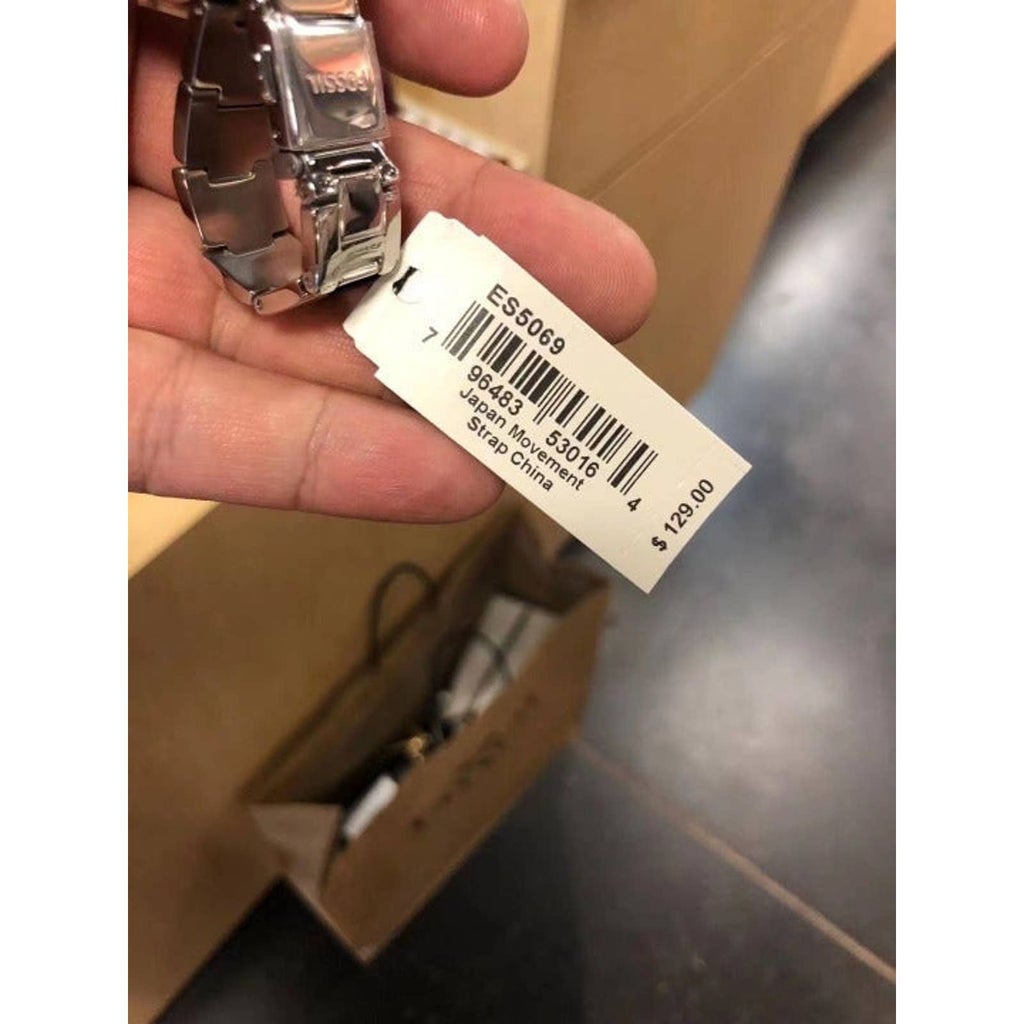 Fossil ES5069 Three-Hand Date Stainless Steel Women's Watch 796483530164 Fossil ES5069 Three-Hand Date Stainless Steel Women's Watch 796483530164
